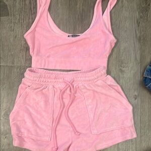 Zara terry cloth set